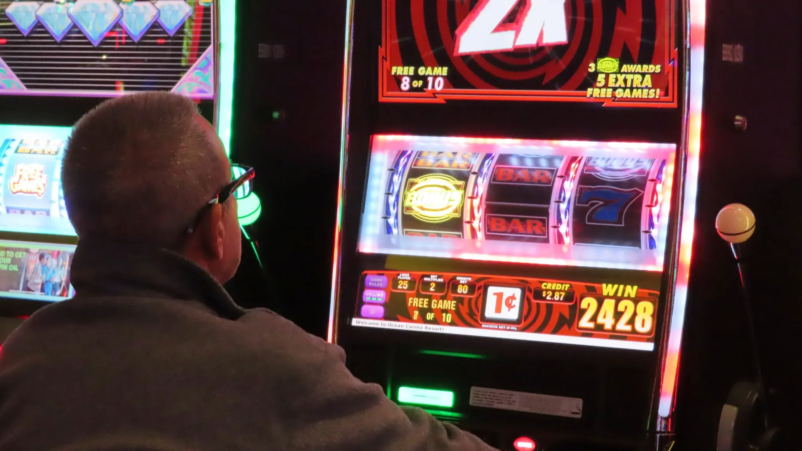 Video poker prikaz